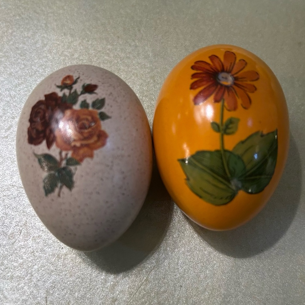Floral Art Egg Set